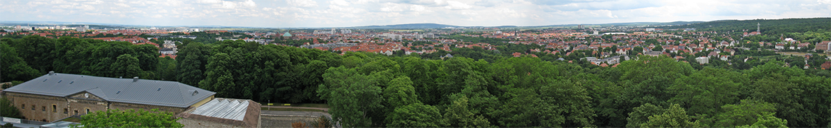 Panorama Erfurt